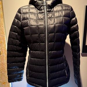 CK Women's Black Quilted Jacket